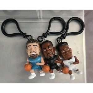 NBA Big Shot Ballers Minifigs Series 2 Figure Clip-Ons Giannis Durant Ball 3 pcs